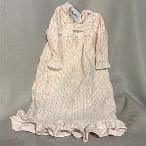 Vintage Lanz of Salzburg 24 Month Toddler Flannel Nightgown.